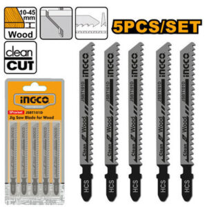 INGCO 5 LAMES SCIE SAUTEUSE POUR BOIS JSBT101D