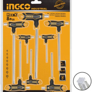 INGCO 8 PCS T-HANDLE TORX WRENCH SET HHKT8083