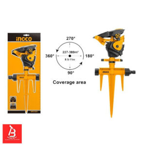 INGCO ARROSEUR AUTOMATIQUE EN PLASTIQUE 360AÂ° HPS13601