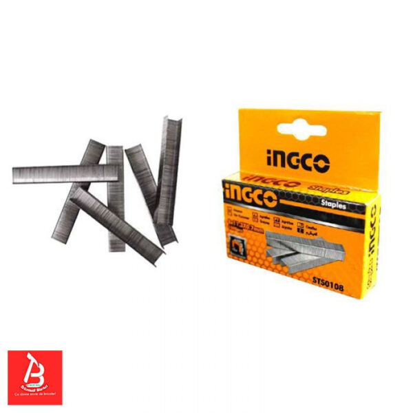 INGCO BOITE AGRAFES 1000PCS 8MM/0.7MM (HSG1403) STS0108
