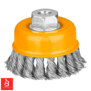 INGCO BROSSE METALLIQUE TORSADEE 100MM WB21001