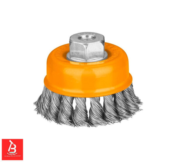 INGCO BROSSE METALLIQUE TORSADEE 75MM WB20751