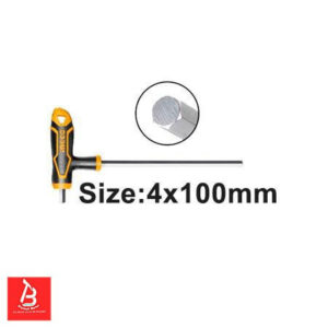 INGCO CLE HEXAGONALE A POIGNEE EN T 4X100MM HHK1541001
