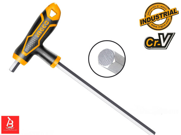 INGCO CLE HEXAGONALE A POIGNEE EN T 5X150MM HHK1551501
