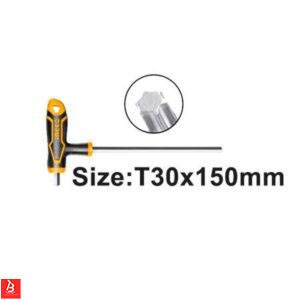 INGCO CLE TORX A POIGNEE EN T 30X150MM HHK15T301501