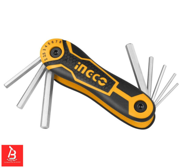 INGCO CLES HEX  8PCS 2-8MM  HHK14081
