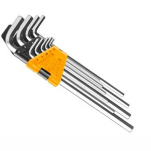 INGCO CLES HEX EXTRA LONG SET DE 9 PIECES 1.5-10MM HHK11092
