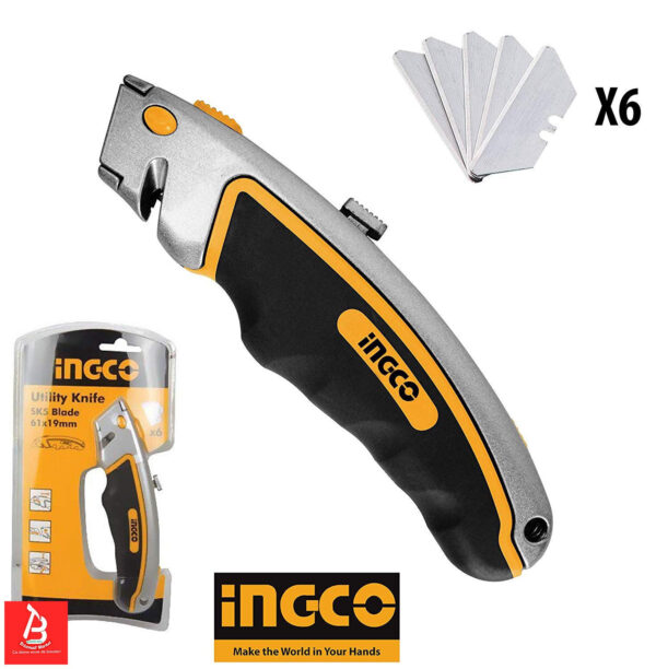 INGCO COUTEAU 61X19M6 LAMES HUK611