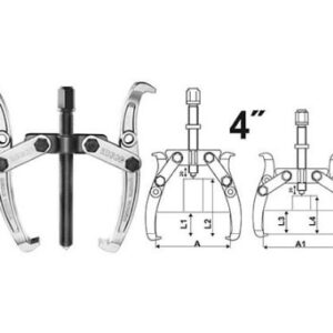 INGCO EXTRACTEUR A DEUX GRIFFES  HGP08024