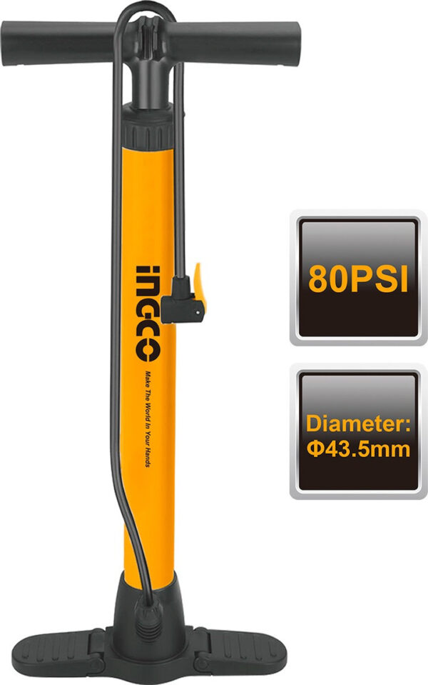 INGCO GONFLEUR MANUEL PORTABLE 80PSI MPP4501