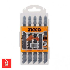 INGCO JEU 15 LAMES POUR BOIS SCIE SAUTEUSE 74MM JBT15111C