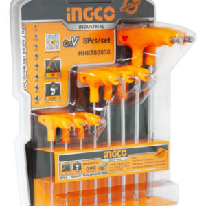 INGCO JEU 8 CLES TORX A POIGNEE EN T HHKT80838