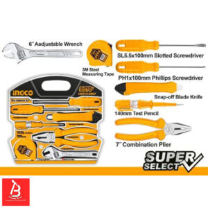 INGCO JEU D'OUTILS A MAIN 7PCS SS HKTH10807