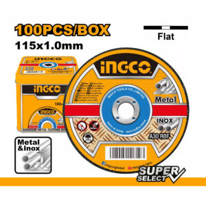 INGCO JEU DE 100 DISQUES ABRASIFS 115MM SS MCD10115100