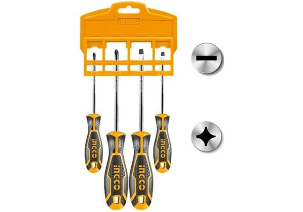 INGCO JEU DE 4 TOURNEVIS HKSD0428