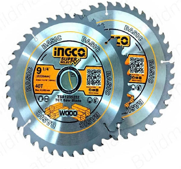 INGCO LAME DE SCIE TCT 235MM POUR SCIE CIRCULAIRE CS2358 TSB1235252