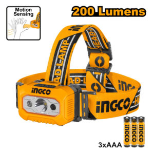 INGCO LAMPE FRONTALE A PILES HHL013AAA8