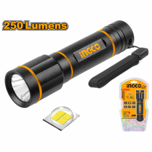 INGCO LAMPE TORCHE 250 LUMENS HFL013AAA58