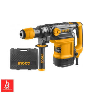INGCO MARTEAU PERFORATEUR SDS MAX 1200W 38MM + 4 FORETS RH120068