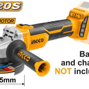 INGCO MEULEUSE 115MM 20V SANS BATTERIE/CHARGEUR CAGLI1152