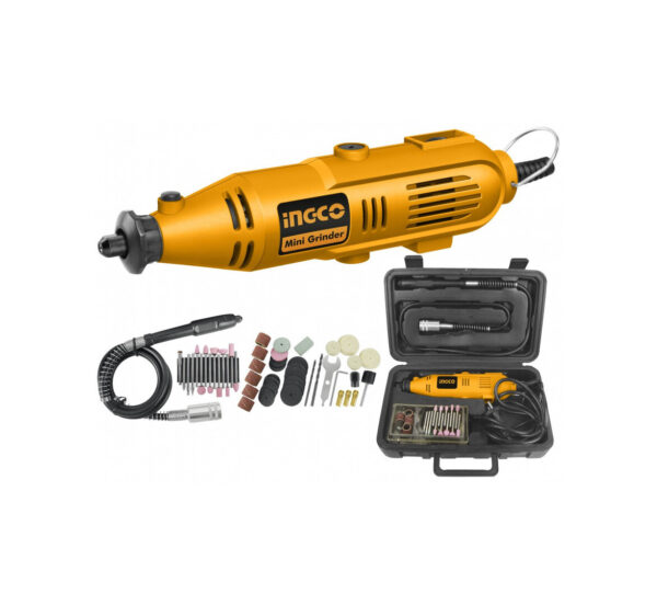 INGCO MINI PERCEUSE + 52 ACCESSOIRES EN COFFRET MG1309