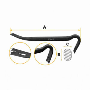 INGCO PINCE A DECOFFRER 350MMX22MMX12MM HWBA01142