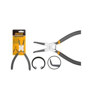 INGCO PINCE CIRCLIPS INTERIEUR A TETE COURBEE 180MM HCCP011752