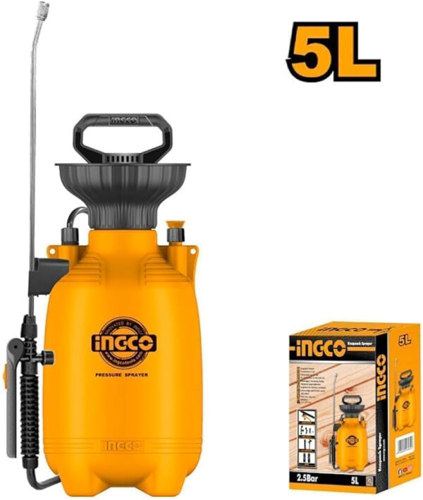 INGCO PULVERISATEUR A PRESSION 5L HSPP30502