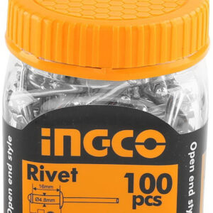 INGCO RIVET 4.8X16MM BOITE DE 100 PIECES HWRT4801611