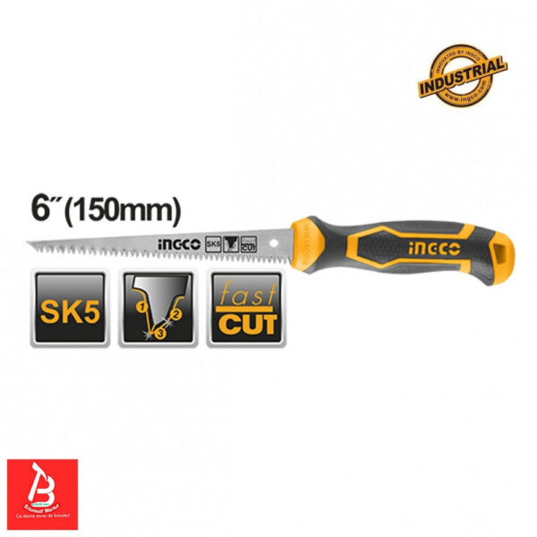 INGCO SCIE POUR PANNEAUX DE PLATRE 150MM HWBSW68