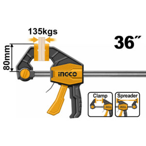 INGCO SERRE-JOINTS RAPIDE UNE MAIN 80X900MM HQBC36803