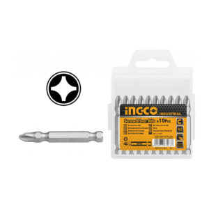 INGCO SET DE 10 EMBOUTS PH2 SDB11PH223