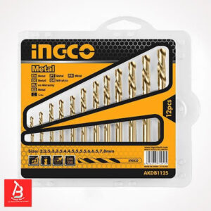 INGCO SET DE 12 FORETS HSS AKDB1125