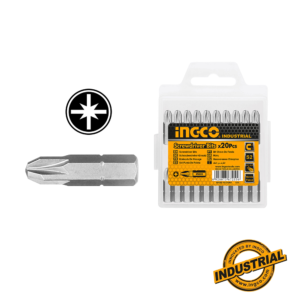 INGCO SET DE 20 EMBOUTS PZ2 25MM SDB11PZ213