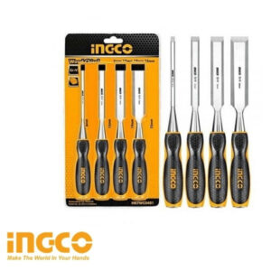 INGCO SET DE 4 CISEAUX A BOIS 6MM?12MM?19MM?25MM HKTWC0401