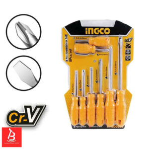INGCO SET DE 8 TOURNEVIS HKSD0858