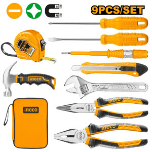 INGCO SET DE 9 OUTILS A MAIN HKTH10809