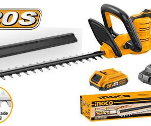 INGCO TAILLE-HAIE 20V + BATTERIE + ACCESSOIRES CHTLI20461