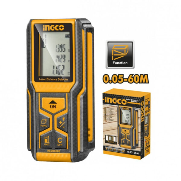 INGCO TELEMETRE LASER 60M HLDD0608