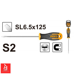 INGCO TOURNEVIS A FENTE D:6MM L:125MM HS686125