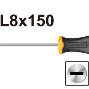 INGCO TOURNEVIS A FENTE D:8MM L:150MM HS688150