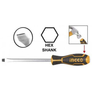 INGCO TOURNEVIS A ZONE DE FRAPPE VIS A FENTE 6*150 MM HGTS286150