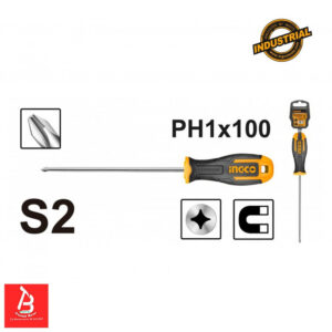 INGCO TOURNEVIS PHILLIPS PH2 D: 5MM L:100 HS68PH1100