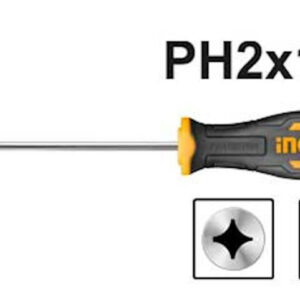INGCO TOURNEVIS PHILLIPS PH2 D: 6MM L:125 HS68PH2125
