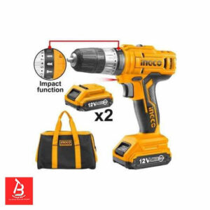 INGCO VISSEUSE PERCEUSE A PERCUSSION 12V LITHIUM-ION CIDLI1222