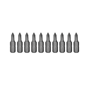 JEU DE 10 EMBOUTS POZIDRIV PH1 X 25MM-VITO