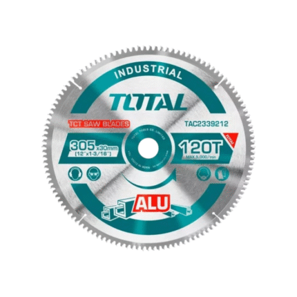 Lame de scie TCT pour aluminium 305 mm (12″) TOTAL