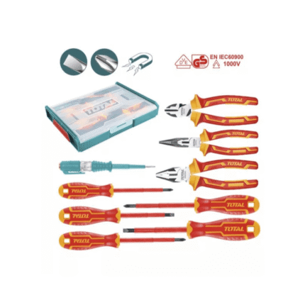 Ensemble d’outils à main isolés 9 pièces