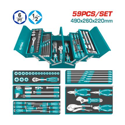 Coffres à Outils de 59 Pièces