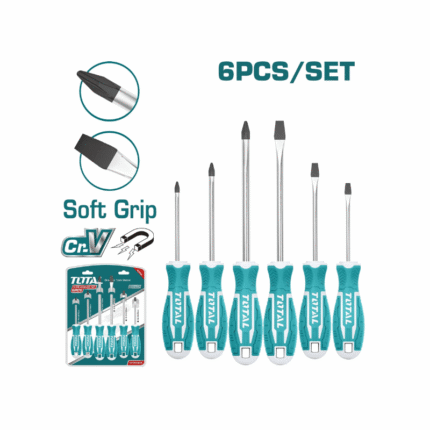 Jeu de 6 Tournevis en CrV